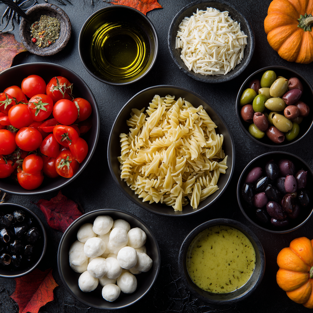 Halloween Pasta Salad