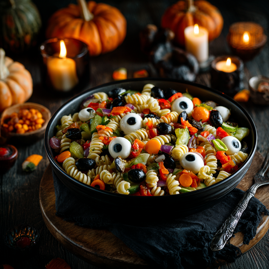 Halloween Pasta Salad