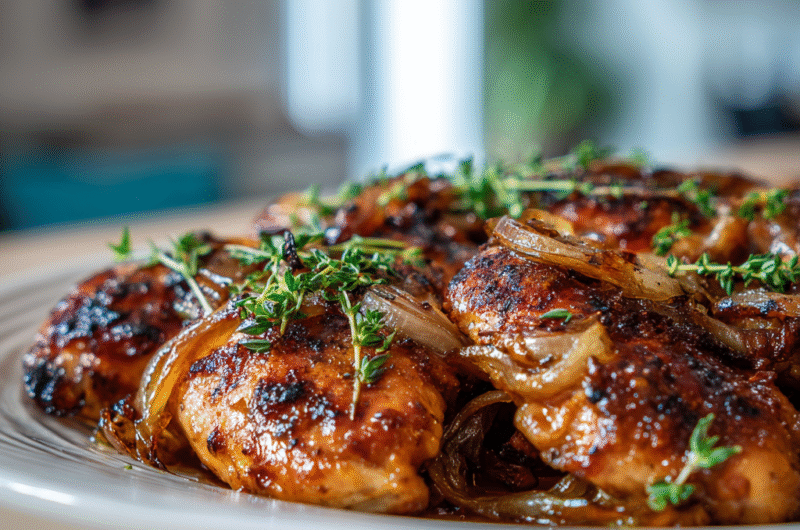 Caramelized Onion Chicken