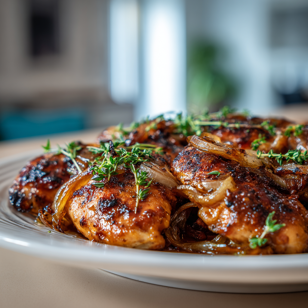 Caramelized Onion Chicken
