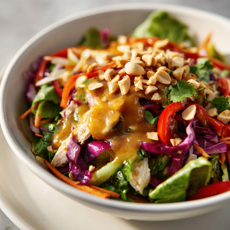 Flavorful Thai Chicken Salad