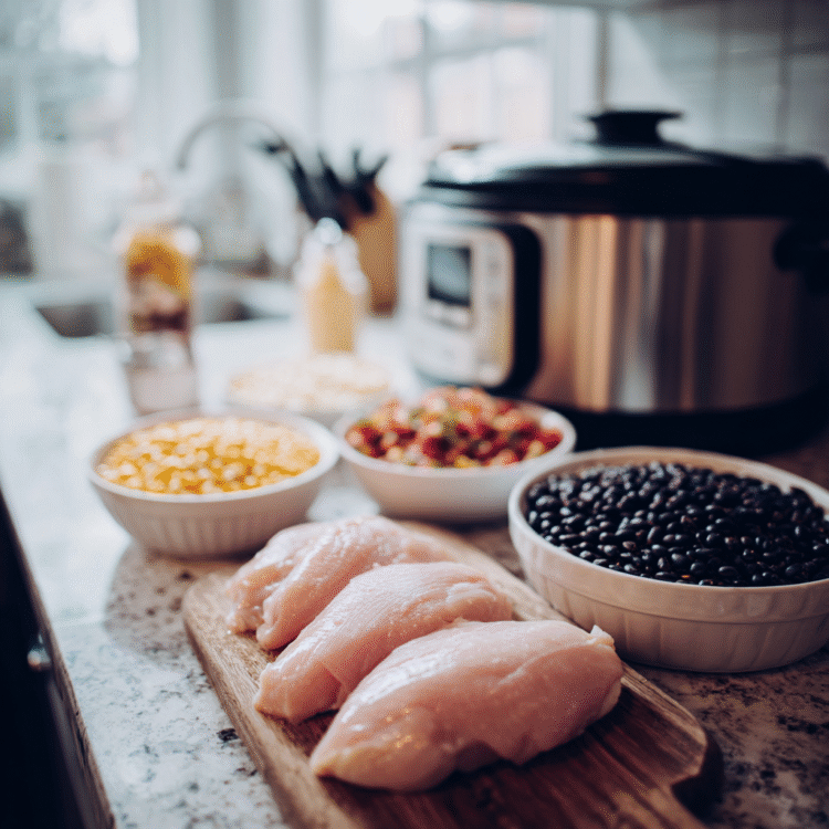 Crock Pot Chicken Tortilla Soup