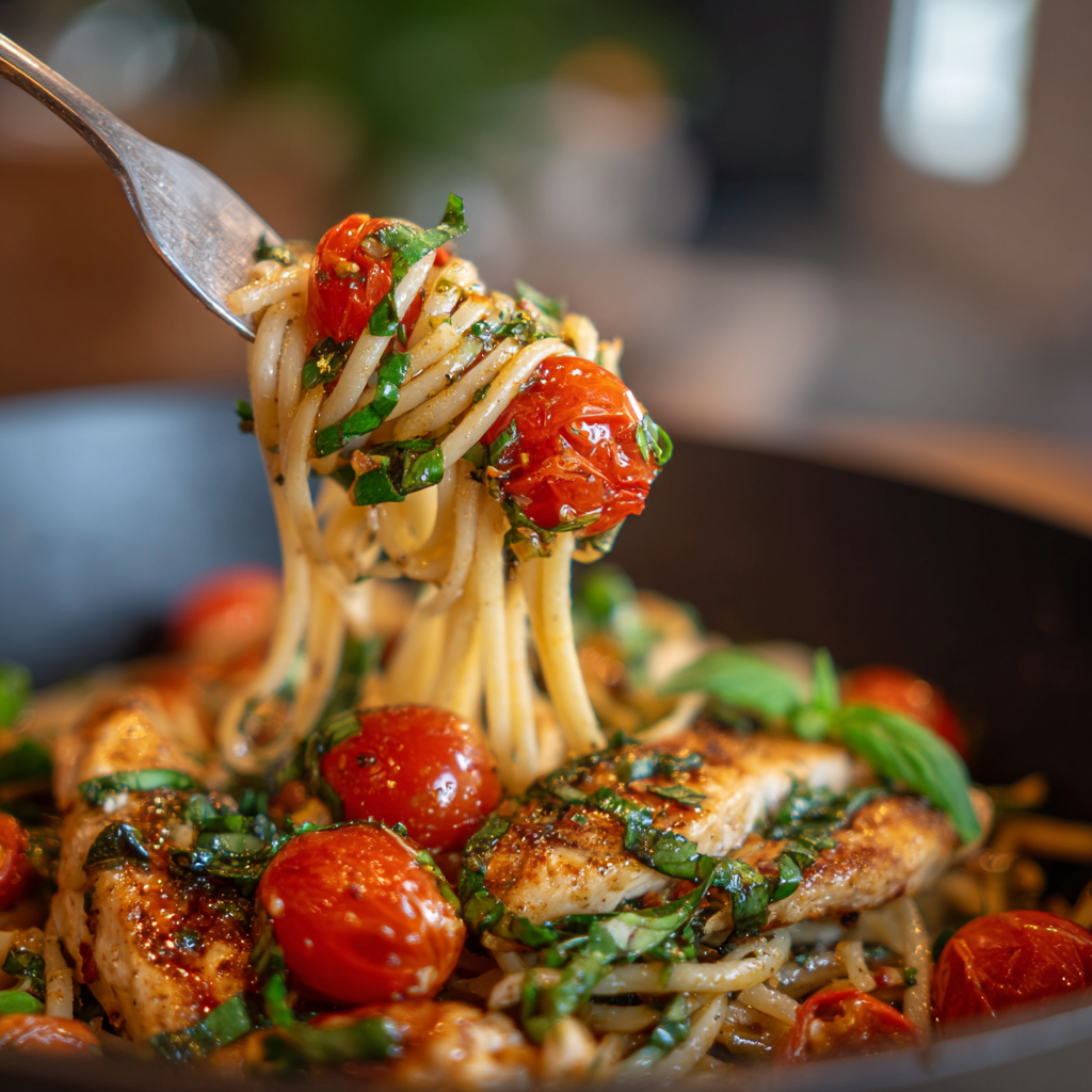 Bruschetta Chicken Pasta