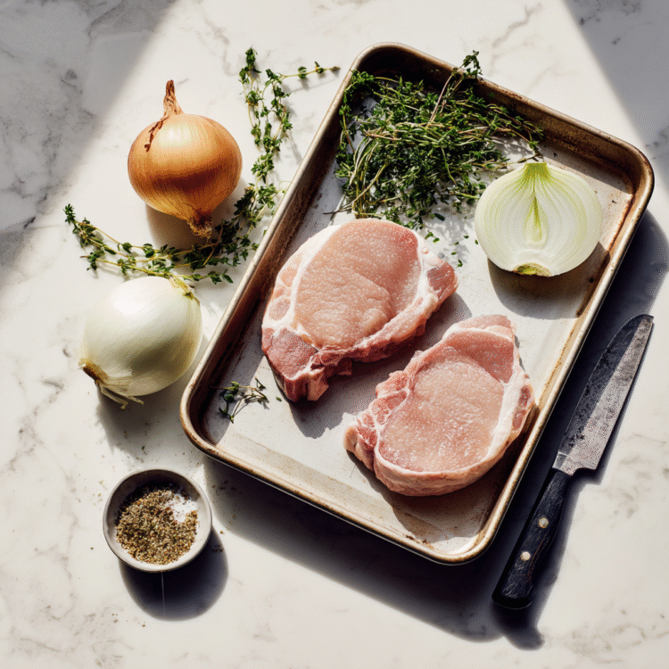 French Onion Pork Chops