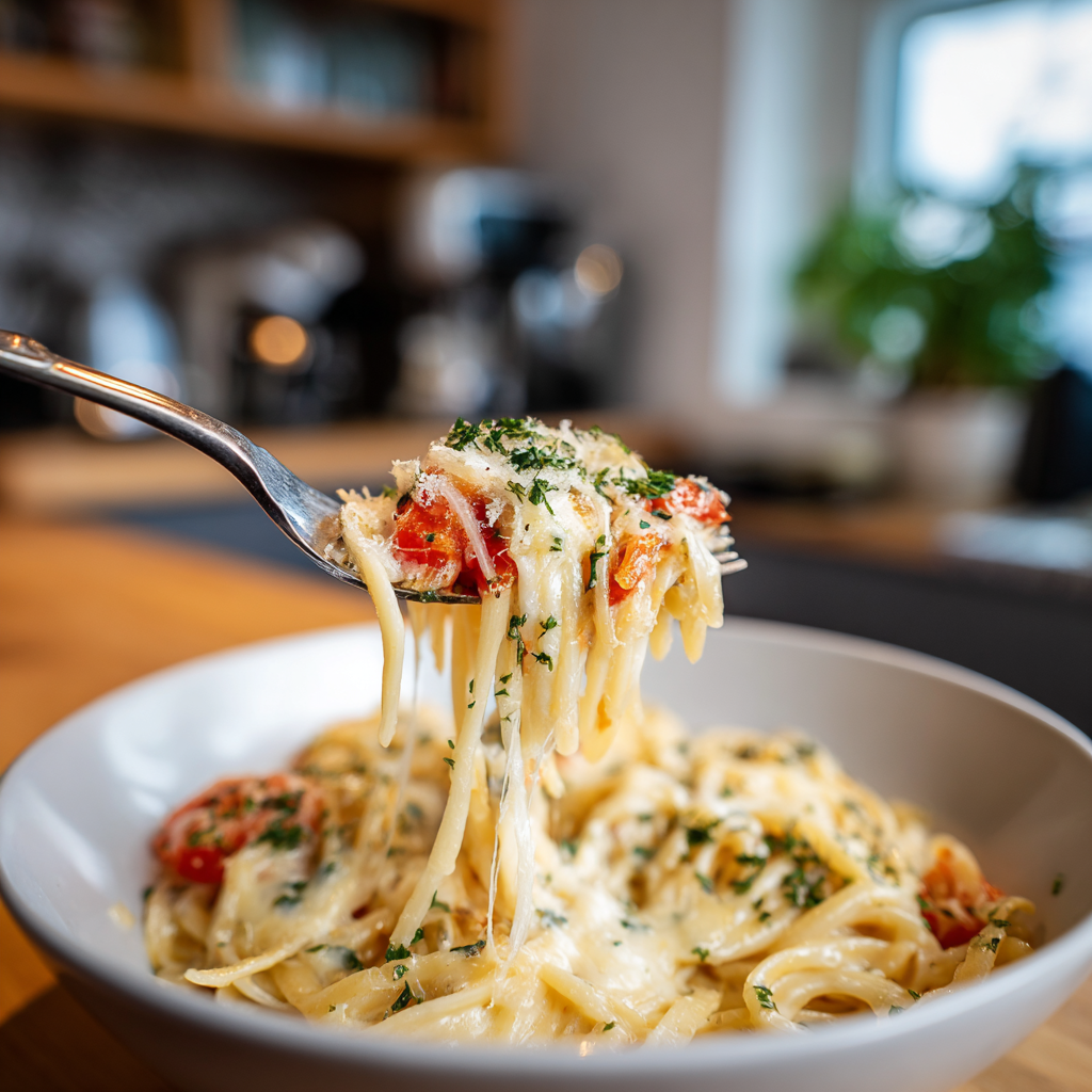 Rotel Chicken Spaghetti