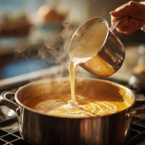 Pumpkin Soup with Coconut Milk