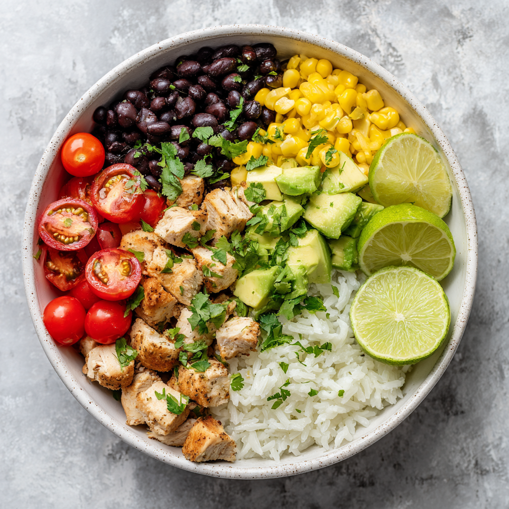 Chicken Burrito Bowls
