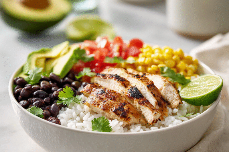 Chicken Burrito Bowls
