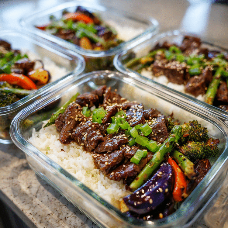 Beef Teriyaki Rice Meal Prep