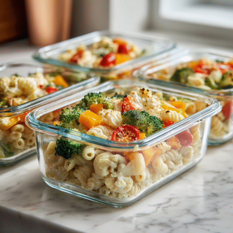 Cottage Cheese Pasta Bowls