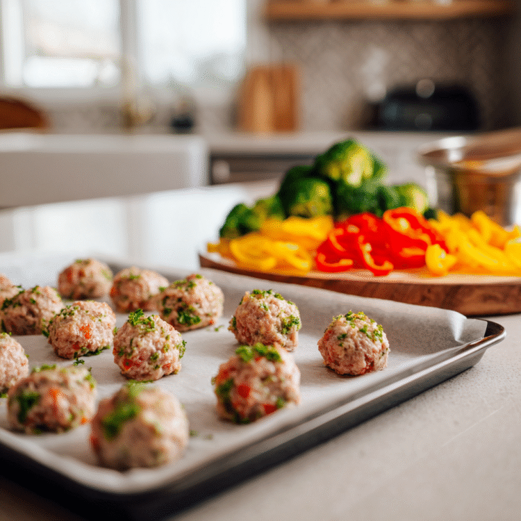 Turkey Meatball Veggie Boxes