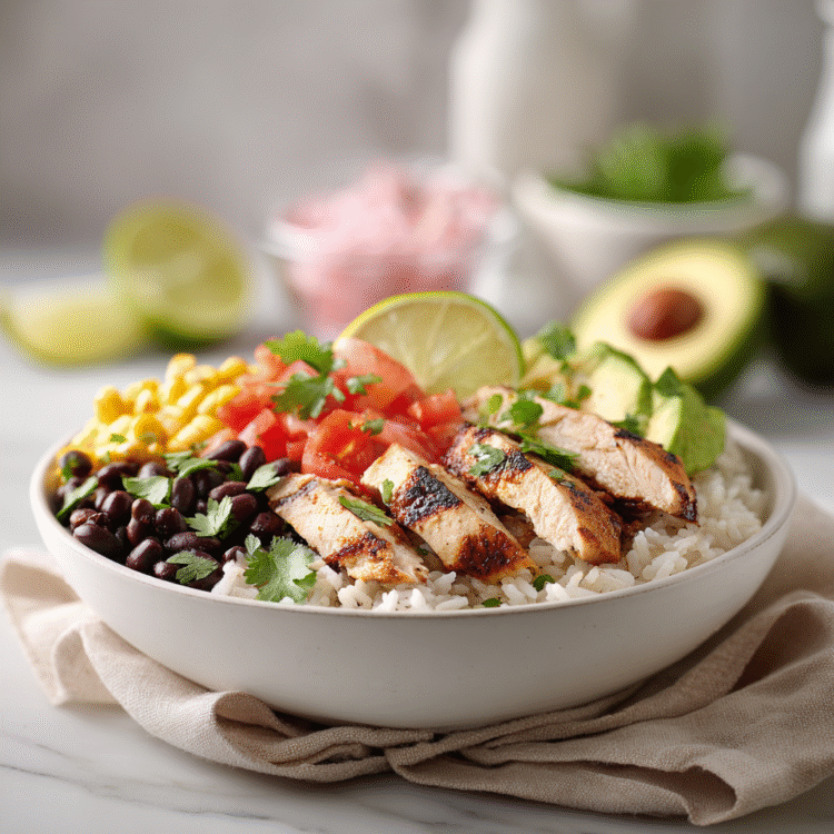 Chicken Burrito Bowls